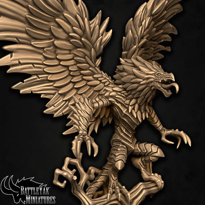 The Screecher | Harrowhaunt Fryghtmares Monster | Battle Yak Miniatures are One Page Rules Compatible