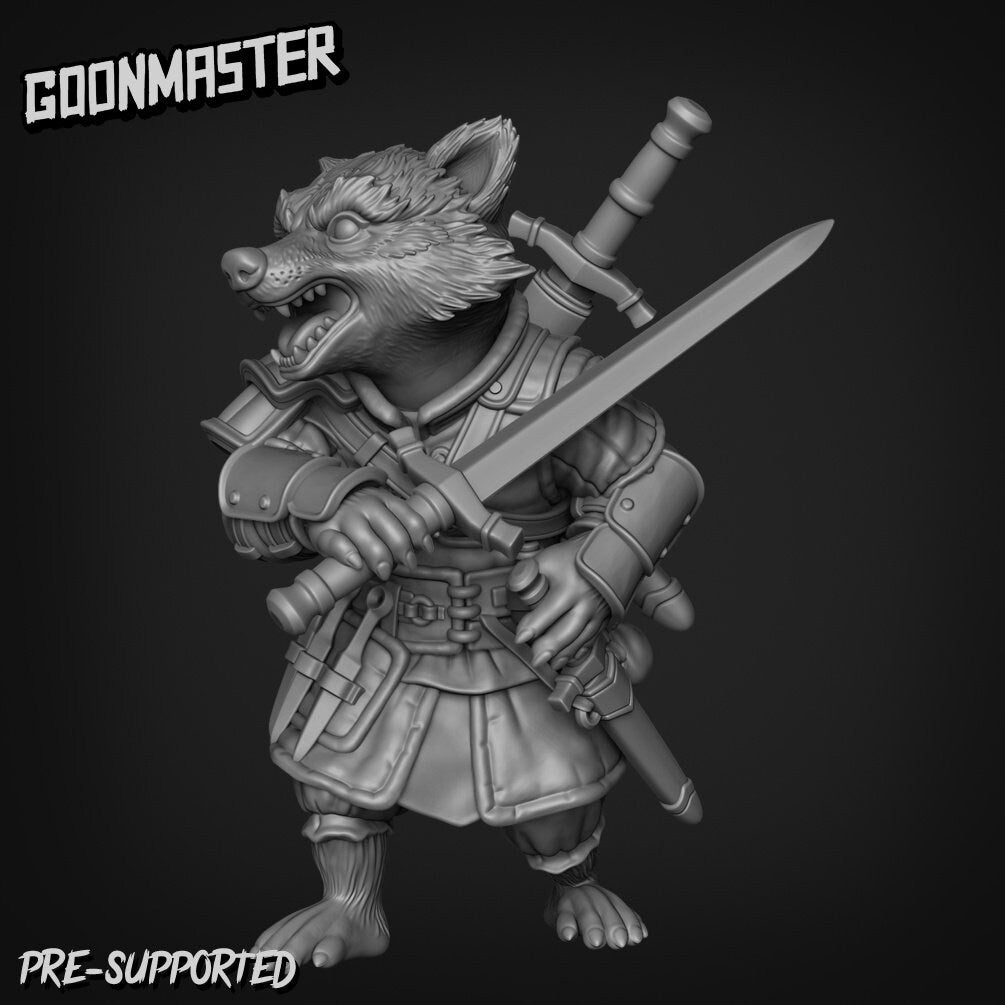 Roguish Raccoon (8 poses, 1 rude) | Goon Master