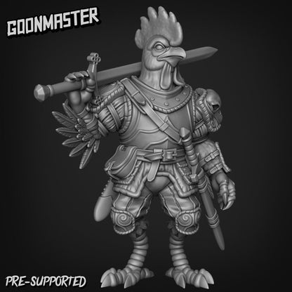 Chicken Knights & Hellbirds (8 poses) | Goon Master