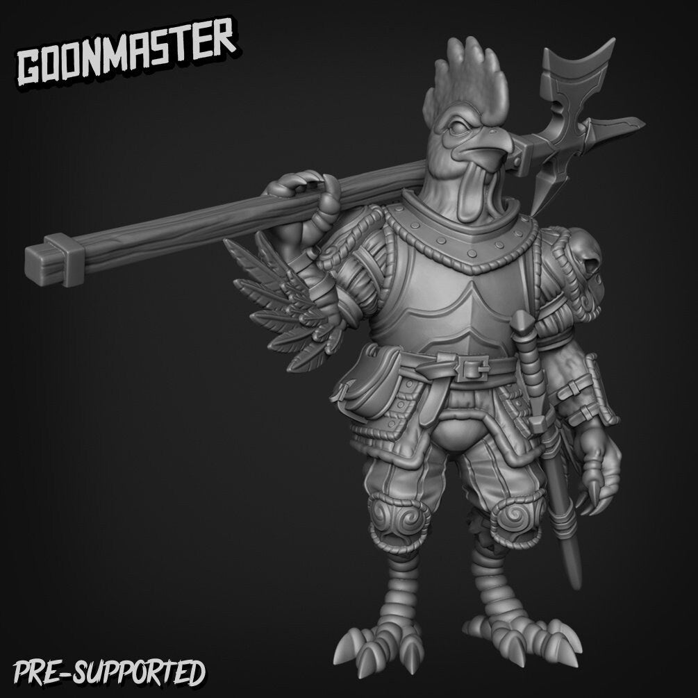 Chicken Knights & Hellbirds (8 poses) | Goon Master