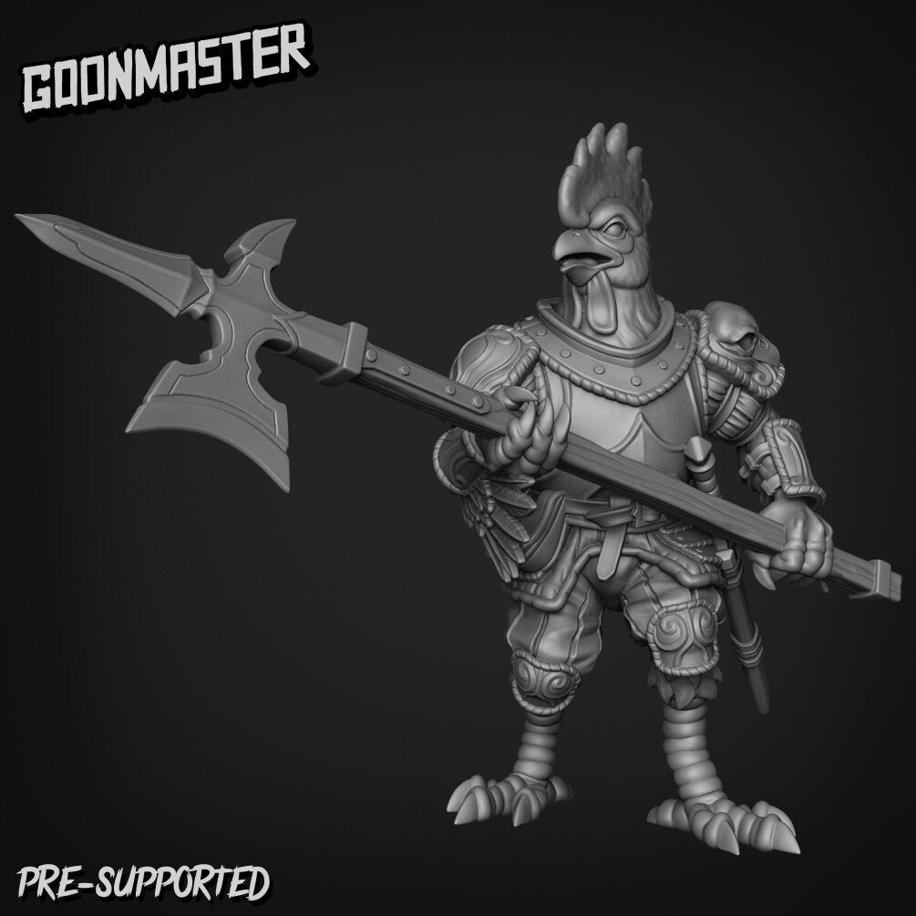 Chicken Knights & Hellbirds (8 poses) | Goon Master