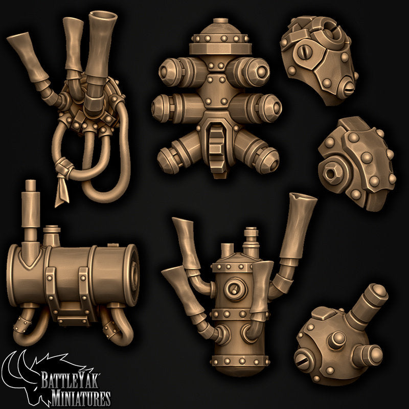 Auton Advocators | Boltagon Singularity | One Page Rules Compatible | Battle Yak Miniatures