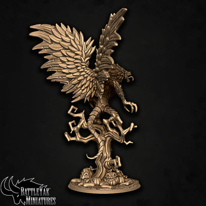 The Screecher | Harrowhaunt Fryghtmares Monster | Battle Yak Miniatures are One Page Rules Compatible
