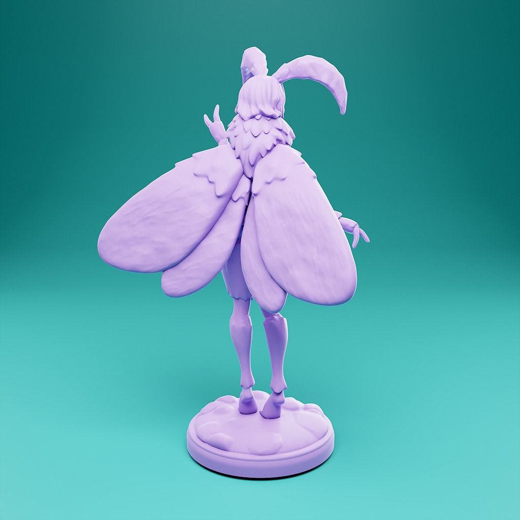 Soleil the Moth Girl | Lavender Devilry