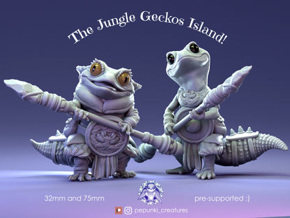 Crested Gecko Spearman (32mm) | Pepunki