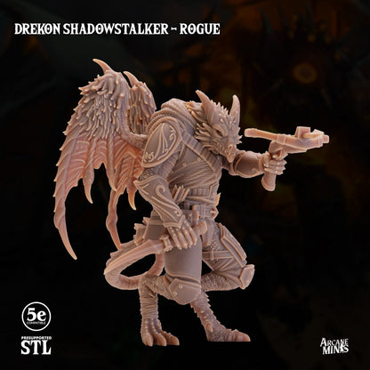 Drekon Shadowstalker - Rogue | Arcane Minis