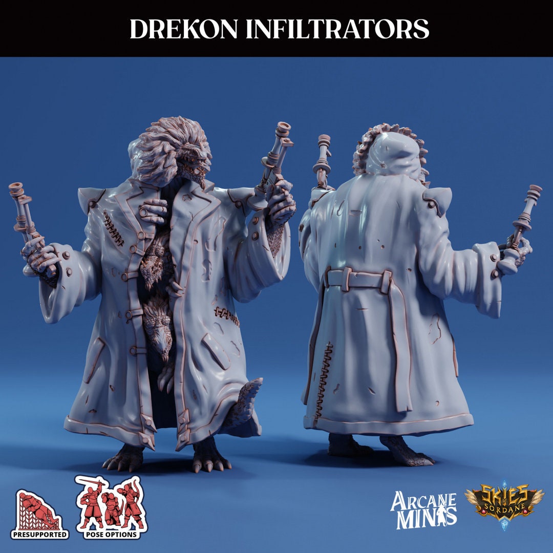 Drekon Infiltrator | Arcane Minis