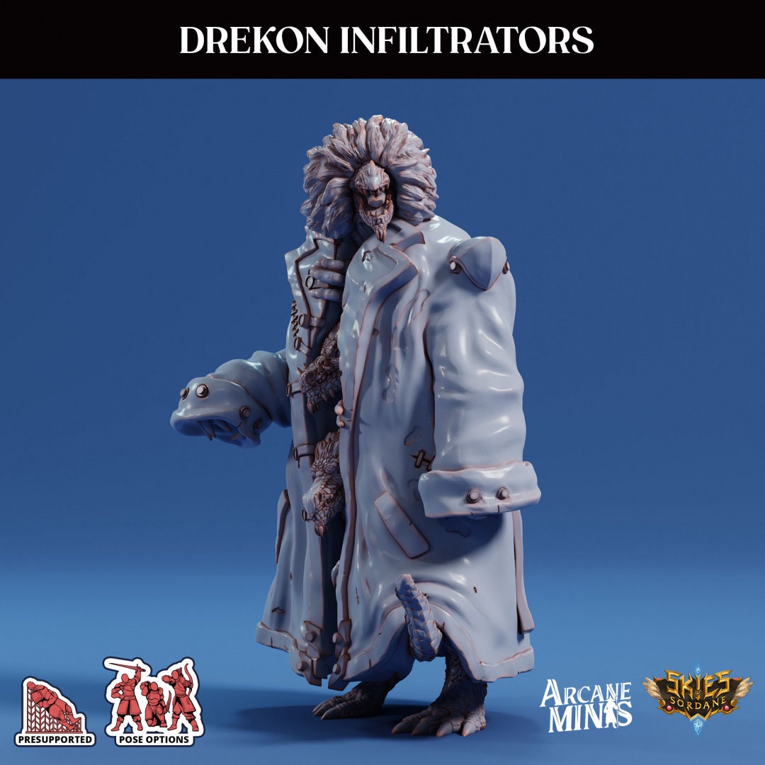 Drekon Infiltrator | Arcane Minis