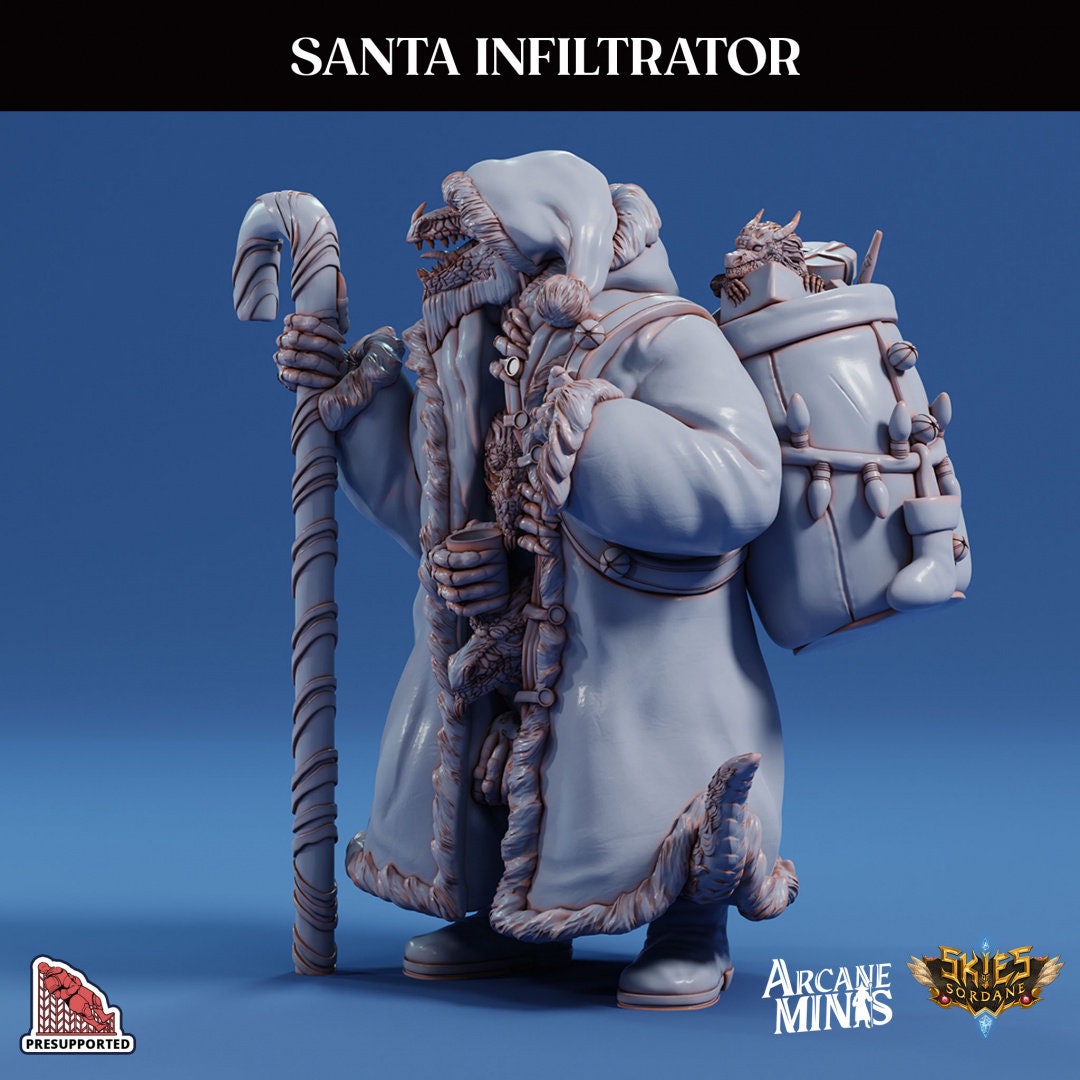Drekon Infiltrator - Claus Disguise | Arcane Minis