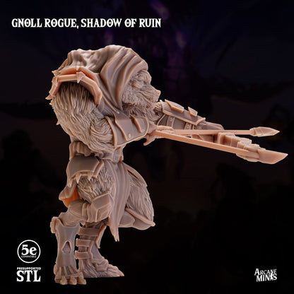 Gnoll Rogue - Shadow of Ruin | Arcane Minis