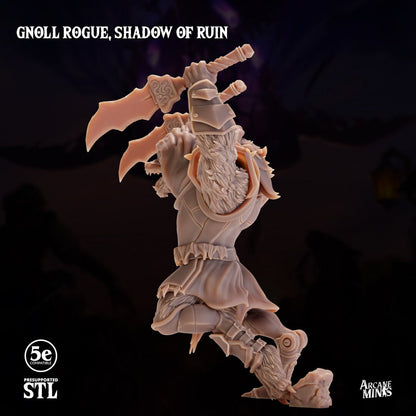 Gnoll Rogue - Shadow of Ruin | Arcane Minis