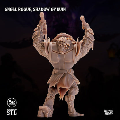 Gnoll Rogue - Shadow of Ruin | Arcane Minis