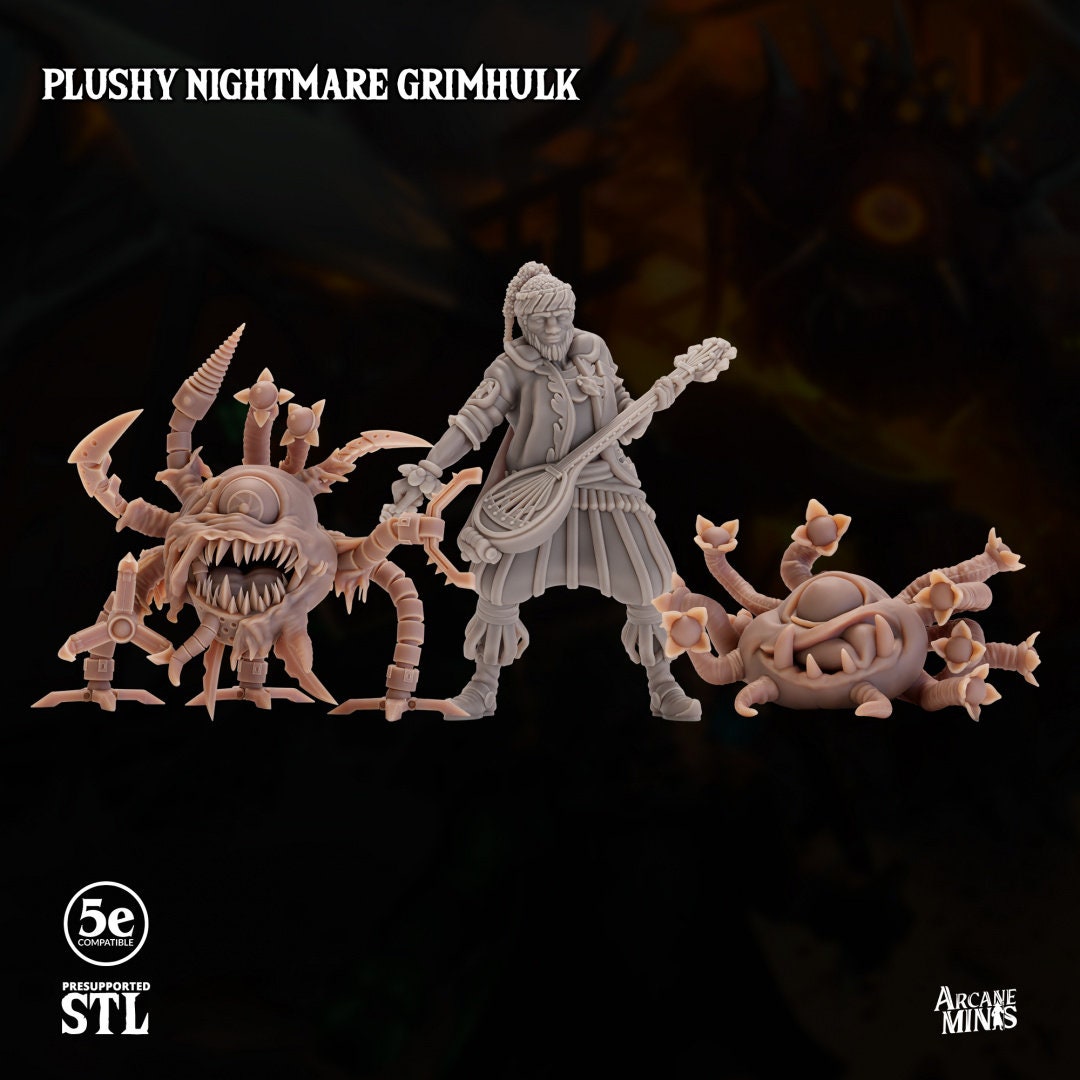 Plushy - Witnesser | Arcane Minis-Custom 350% scale custom
