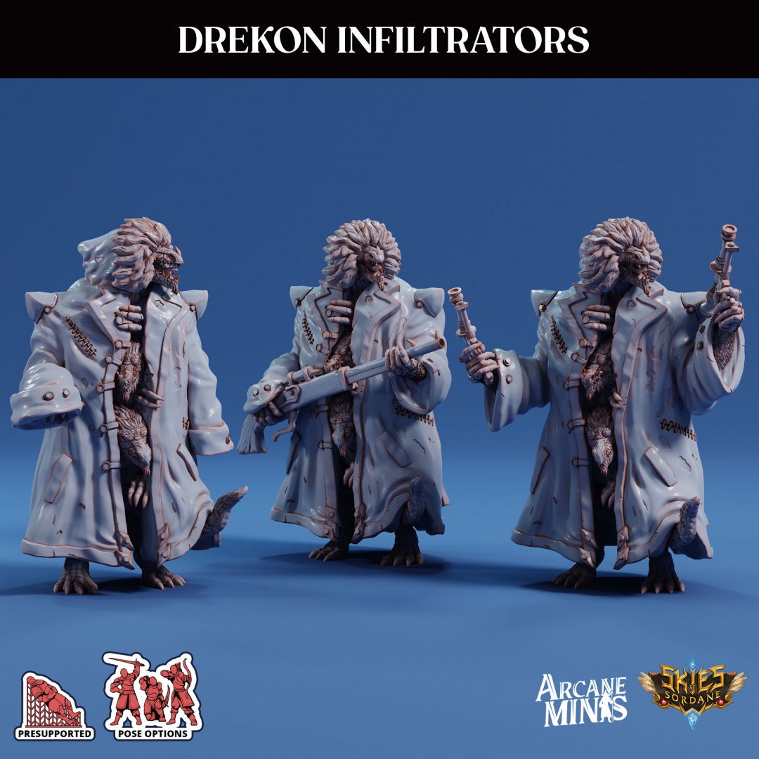 Drekon Infiltrator | Arcane Minis
