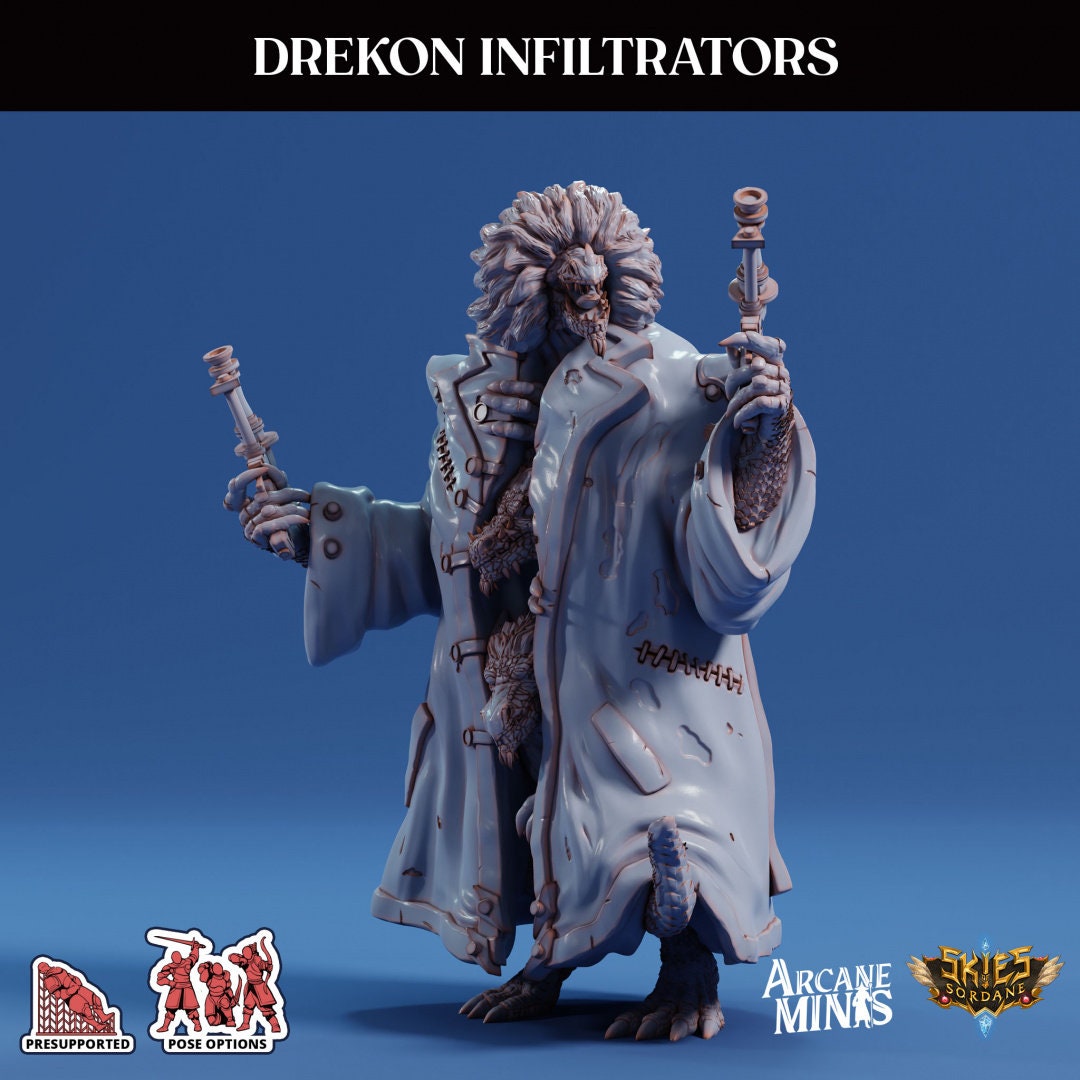 Drekon Infiltrator | Arcane Minis
