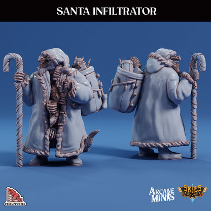 Drekon Infiltrator - Claus Disguise | Arcane Minis