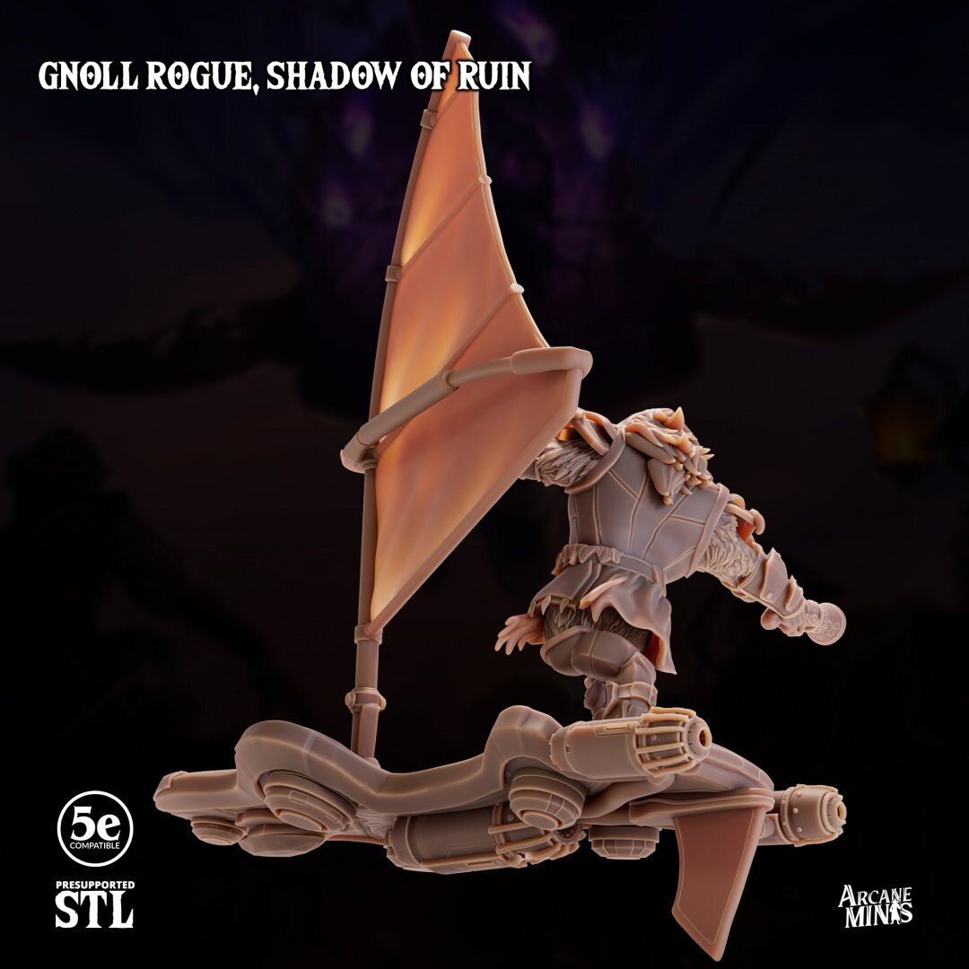 Gnoll Rogue - Shadow of Ruin | Arcane Minis