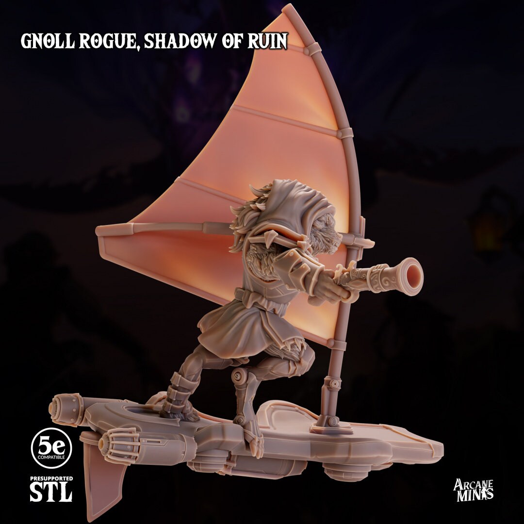 Gnoll Rogue - Shadow of Ruin | Arcane Minis