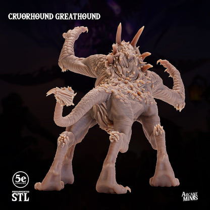 Greathorn Cruorhound | Arcane Minis