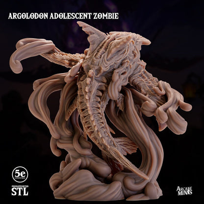 Undead Argolodon Adolescent | Arcane Minis