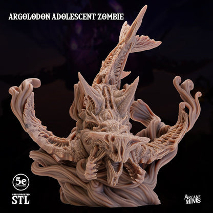 Undead Argolodon Adolescent | Arcane Minis