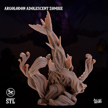 Undead Argolodon Adolescent | Arcane Minis