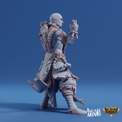 Human Monk, Male | Arcane Minis