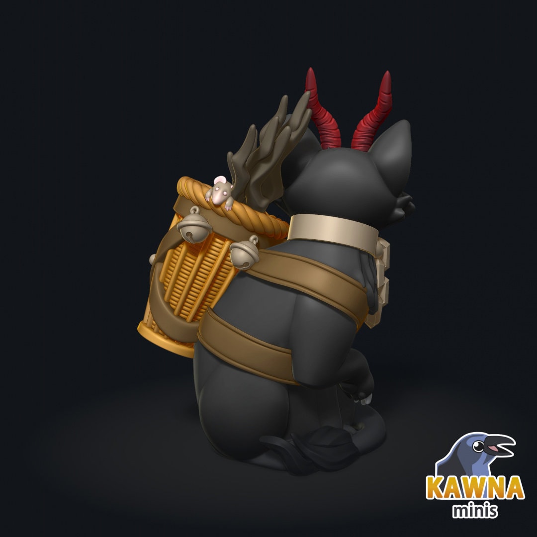 Krampus Cat | Adventure Cat | Kawna