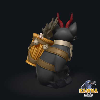 Krampus Cat | Adventure Cat | Kawna