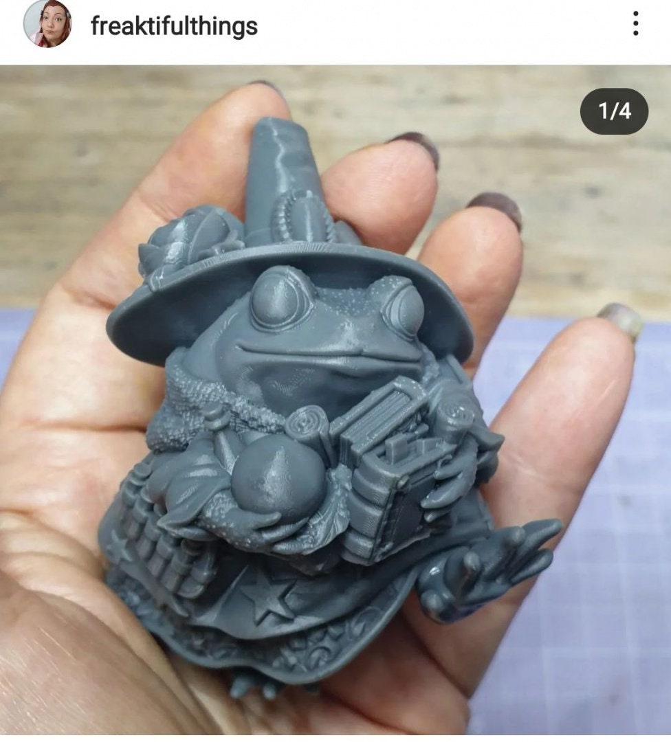 Frog Wizardess Ribbitta Tomatina | Pepunki