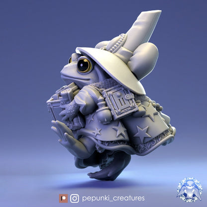 Frog Wizardess Ribbitta Tomatina | Pepunki