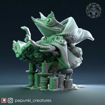 Necromancer Frog | Pepunki