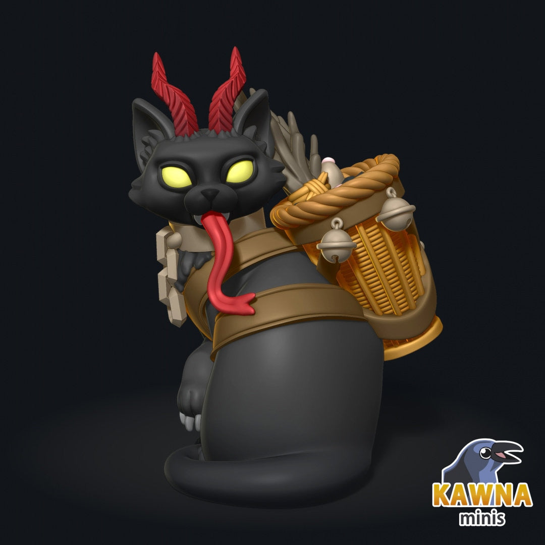 Krampus Cat | Adventure Cat | Kawna