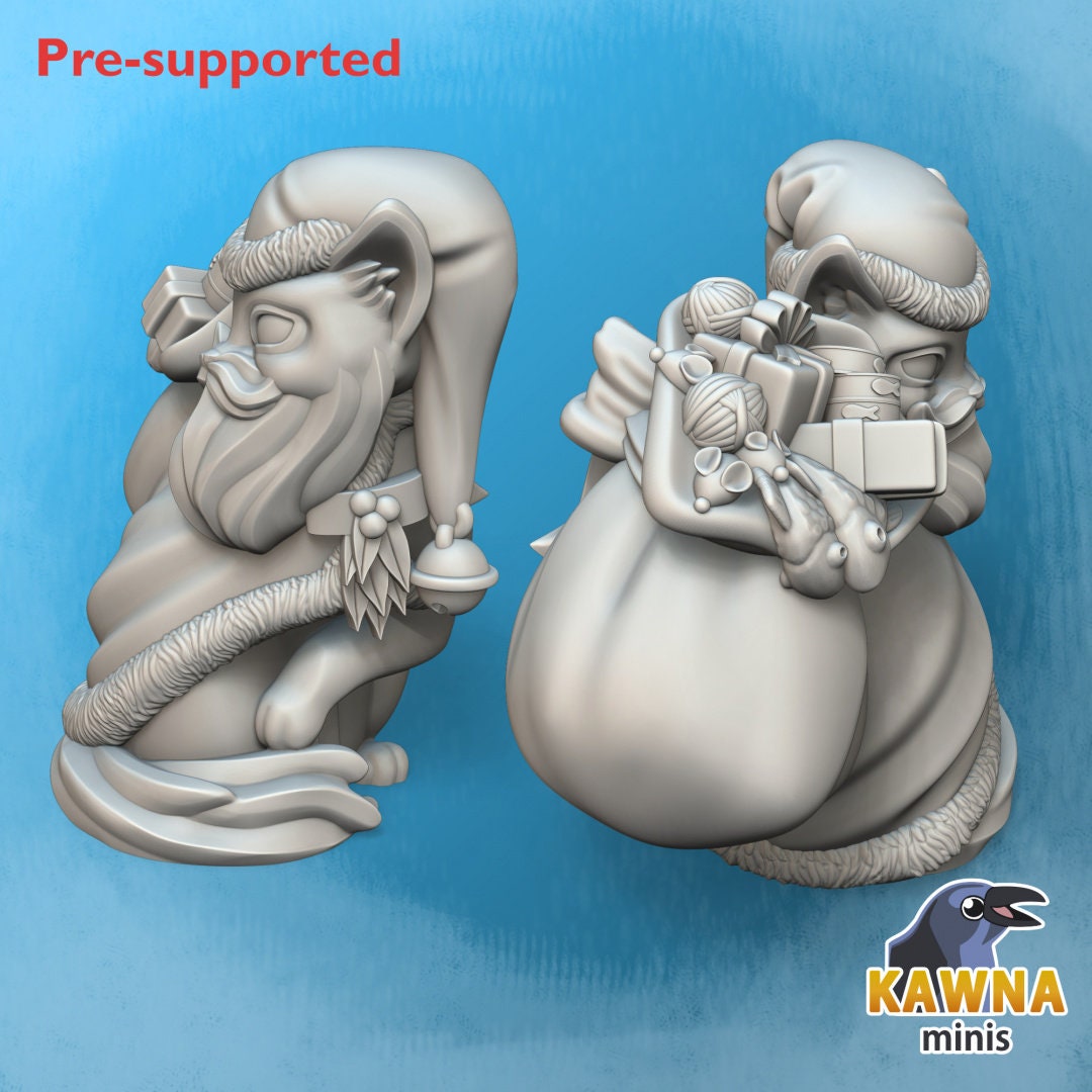 Santa Cat | Adventure Cat | Kawna