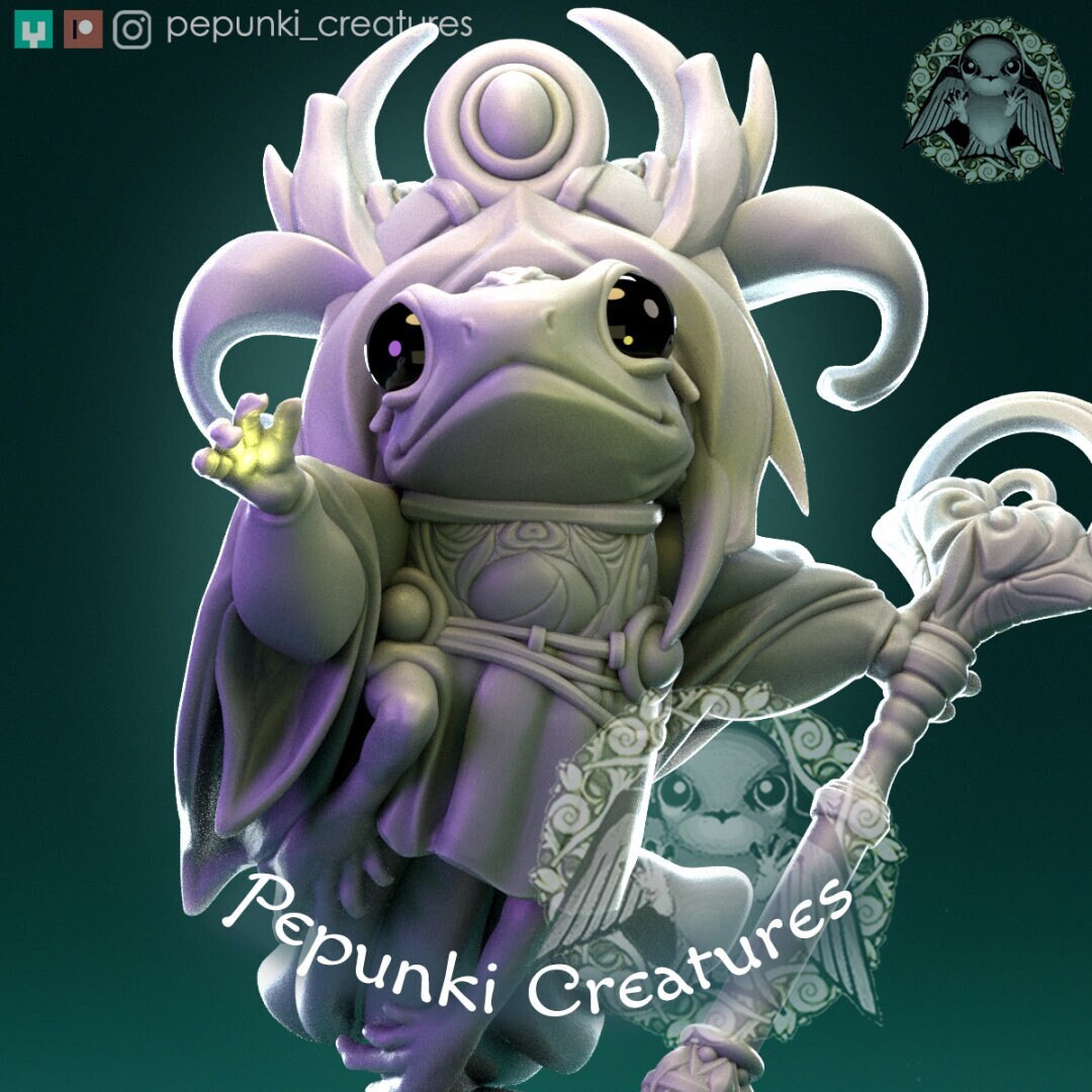 Poison Dart Frog Sorcerer | Pepunki