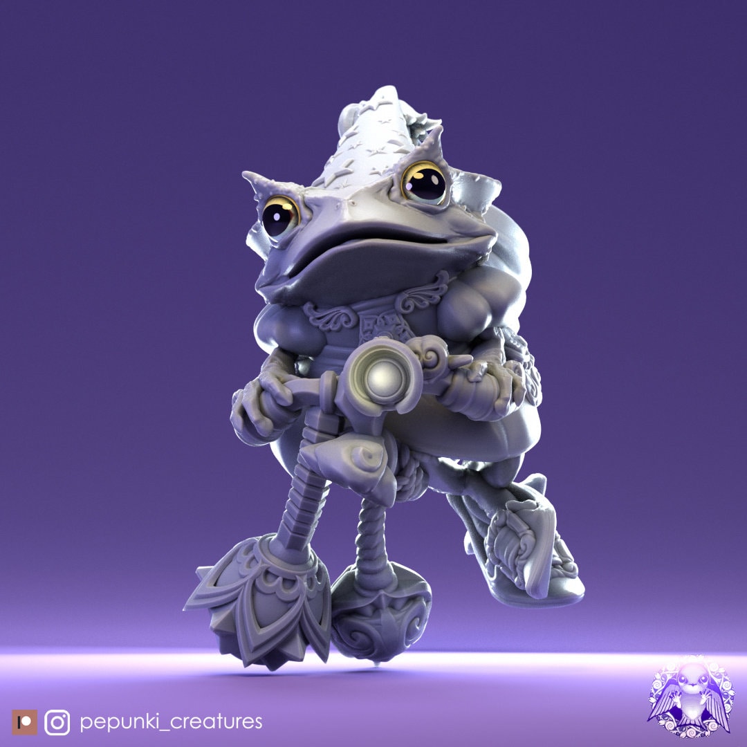 Wizardess Frog | Pepunki