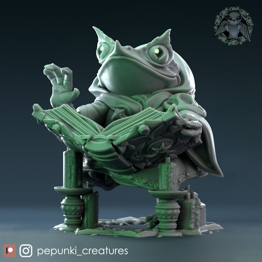 Necromancer Frog | Pepunki